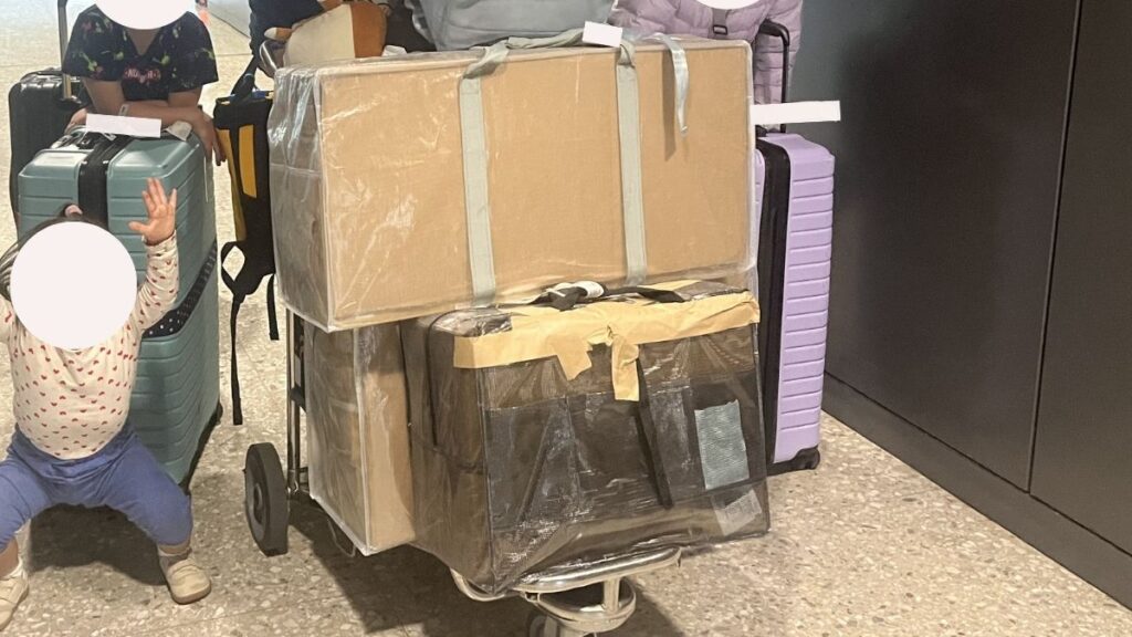 大量の荷物✖️ワンオペ